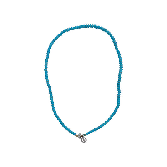 MUZE TURQUOISE LABEL × SunKu -【BEADS NECKLACE & BRACELET(SKY BLUE)】ミューズ サンク ビーズ ネックレス ブレスレット スカイブルー