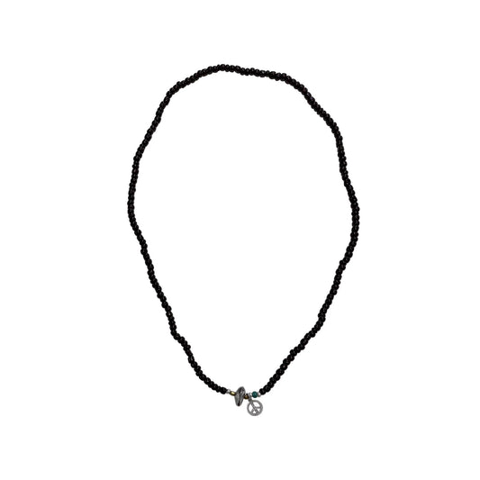 MUZE TURQUOISE LABEL × SunKu -【BEADS NECKLACE & BRACELET(BLACK)】ミューズ サンク ビーズ ネックレス ブレスレット ブラック