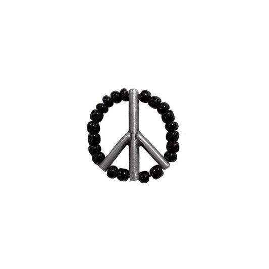 MUZE TURQUOISE LABEL - ×Sunku【BEADS PEACE PINS(BLACK)】ミューズ サンク ビーズ ピンズ ブラック