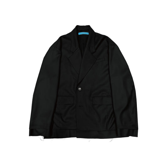 MUZE TURQUOISE LABEL - MUZE® PEACE TAILORED JACKET(BLACK)ミューズ ピース テーラード ジャケット ブラック