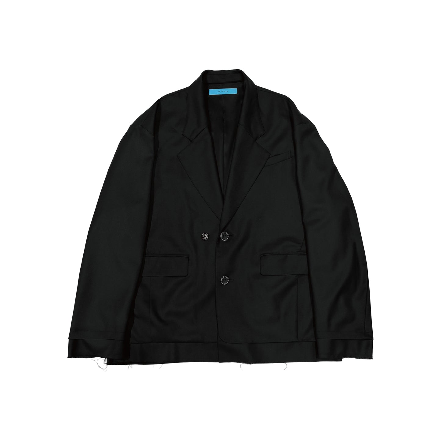 MUZE TURQUOISE LABEL - MUZE® PEACE TAILORED JACKET(BLACK)ミューズ ピース テーラード ジャケット ブラック