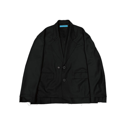 MUZE TURQUOISE LABEL - MUZE® PEACE TAILORED JACKET(BLACK)ミューズ ピース テーラード ジャケット ブラック