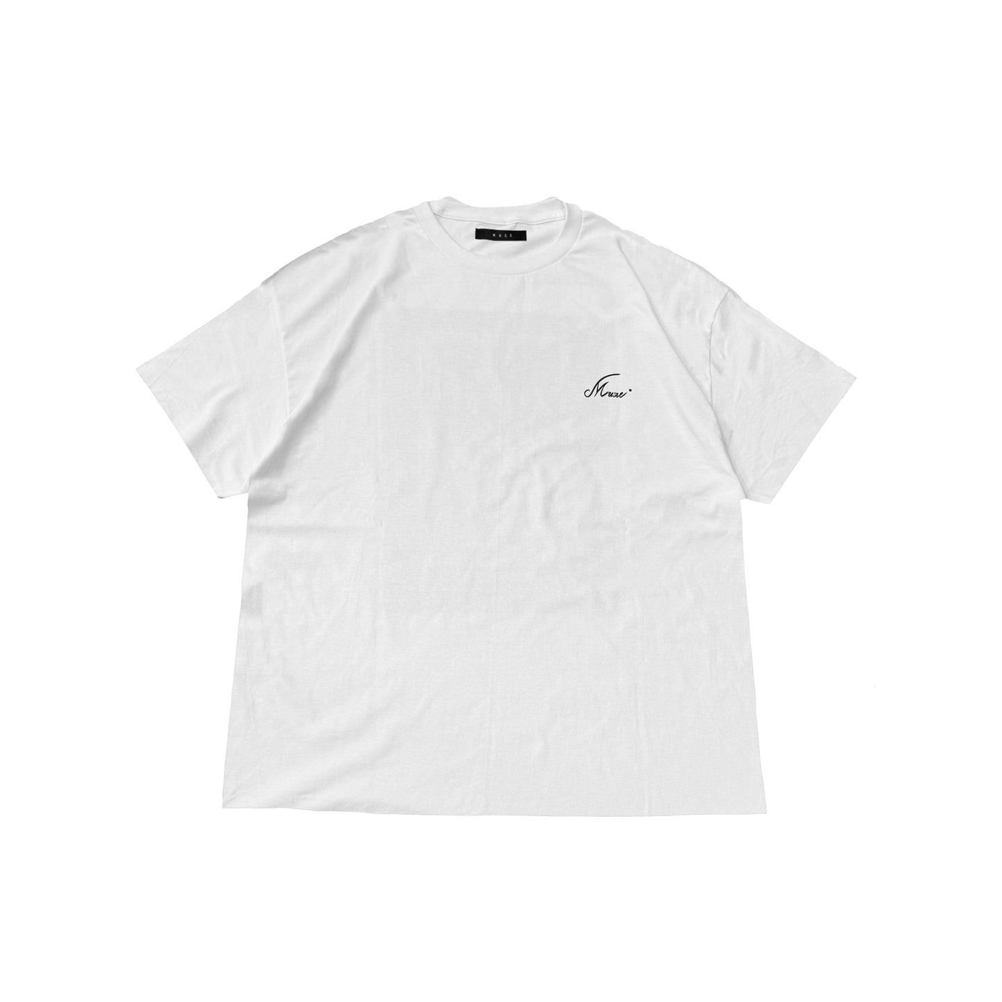 【PRE OREDER】MUZE BLACK LABEL -【PERSONAL T-SH(WHITE×BLACK)】ミューズ パーソナル Tシャツ ホワイト ブラック