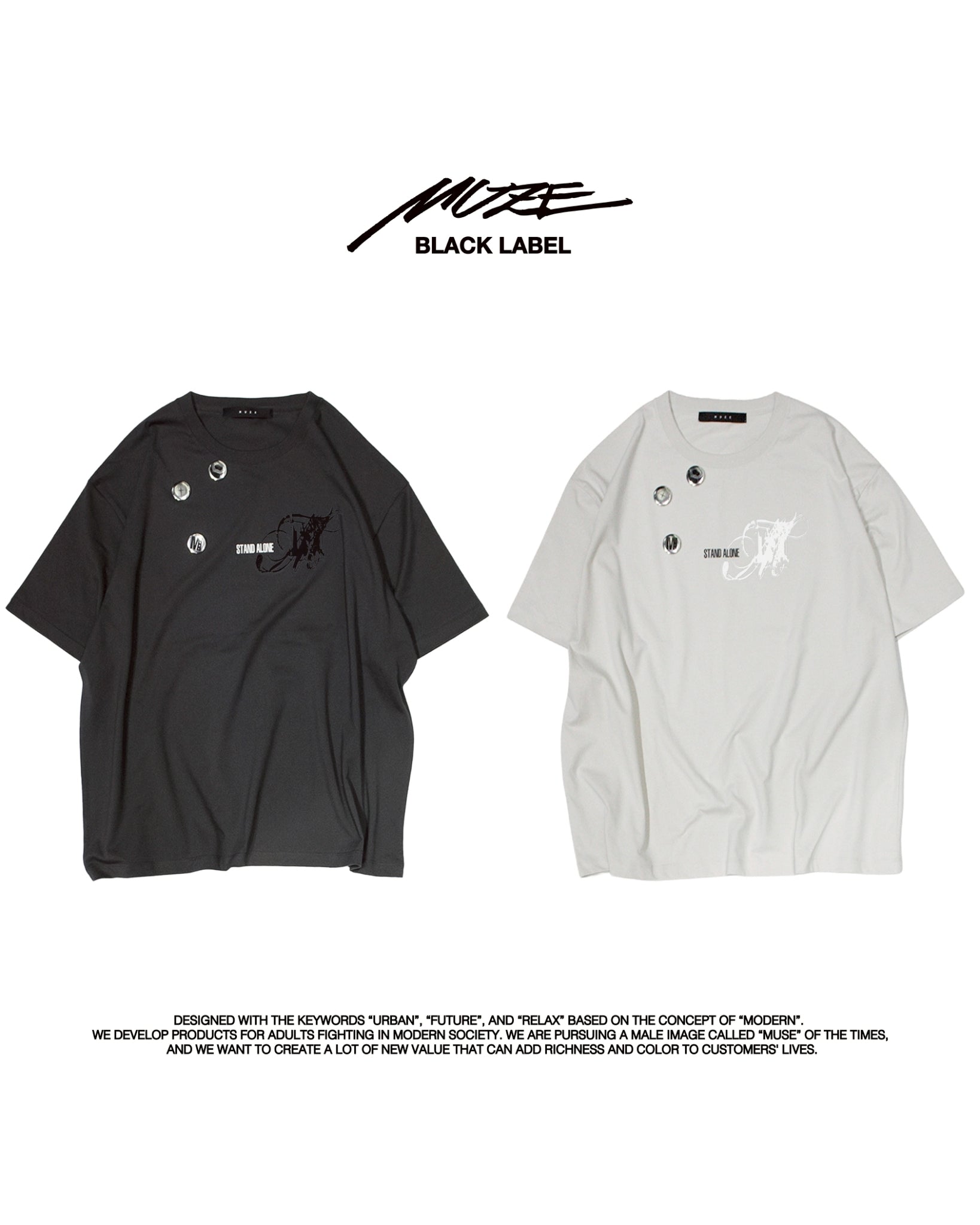 MUZE BLACK LABEL -【Object Ø T-SH (ONXY)】ミューズ オブジェクト