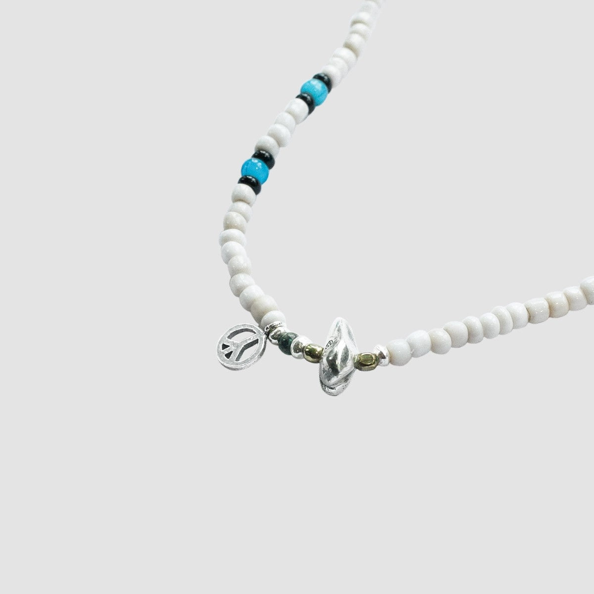 MUZE TURQUOISE LABEL - ×SunKu PEACE 2way BEADS CODE(NECKLACE/BRACELET) –  MUZE TOKYO