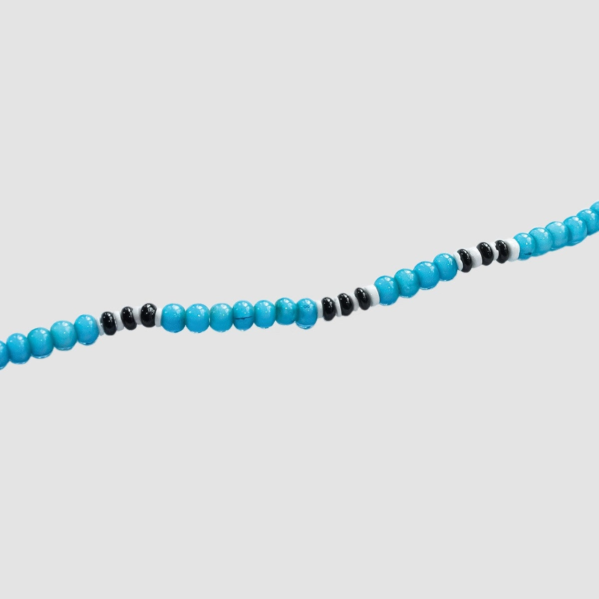 MUZE TURQUOISE LABEL - ×SunKu PEACE 4WAY BEADS CODE(GLASS/MASK/NECKLACE/BRACELET)(SKYBLUE)ミューズ 2023年秋冬 サンク ビーズ ネックレス ブレスレット グラス マスク コード ピース スカイブルー