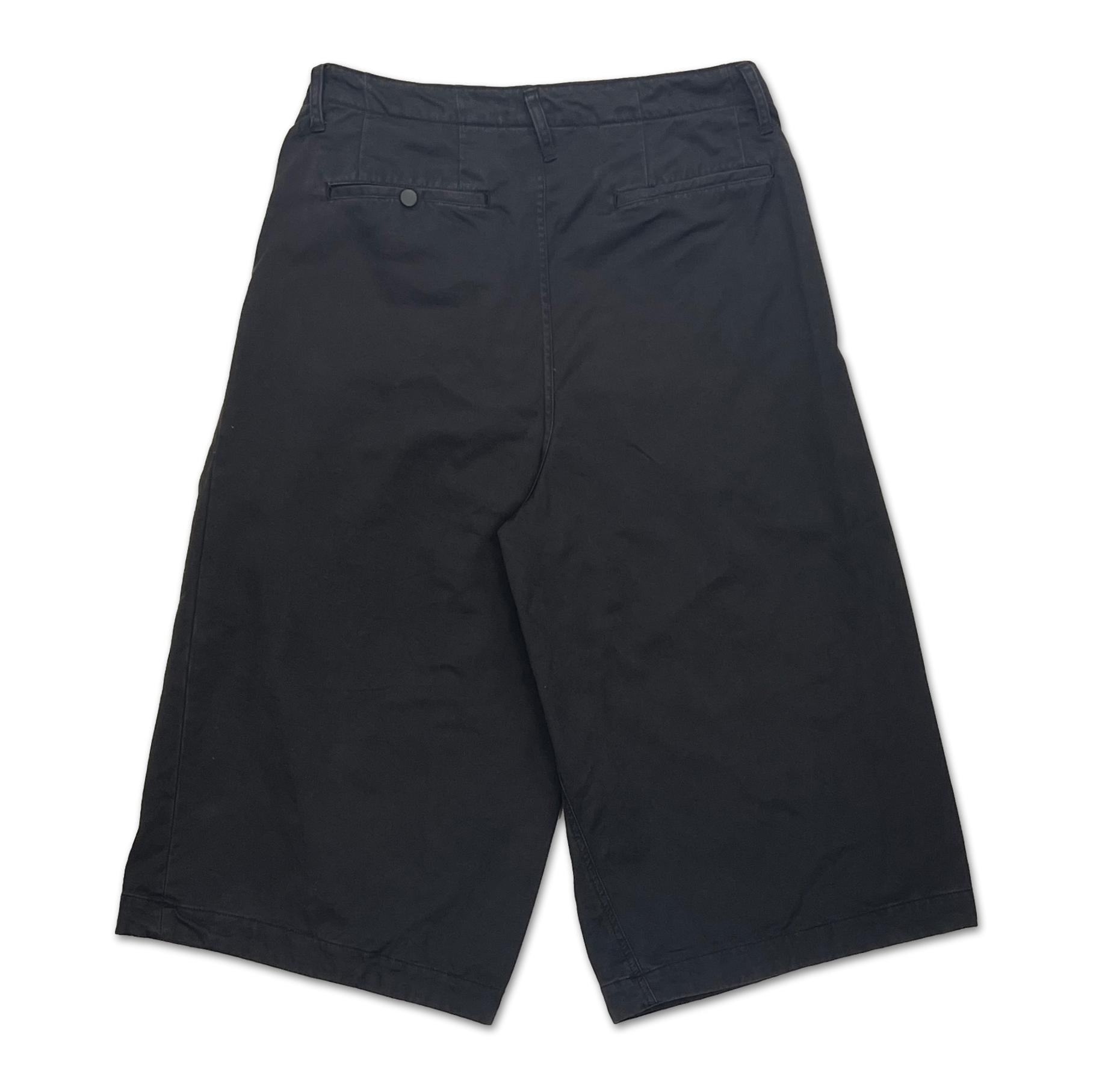 MINUS -【Wrapped Work Shorts(AGED TWILL)(BLACK)】マイナス ラップ