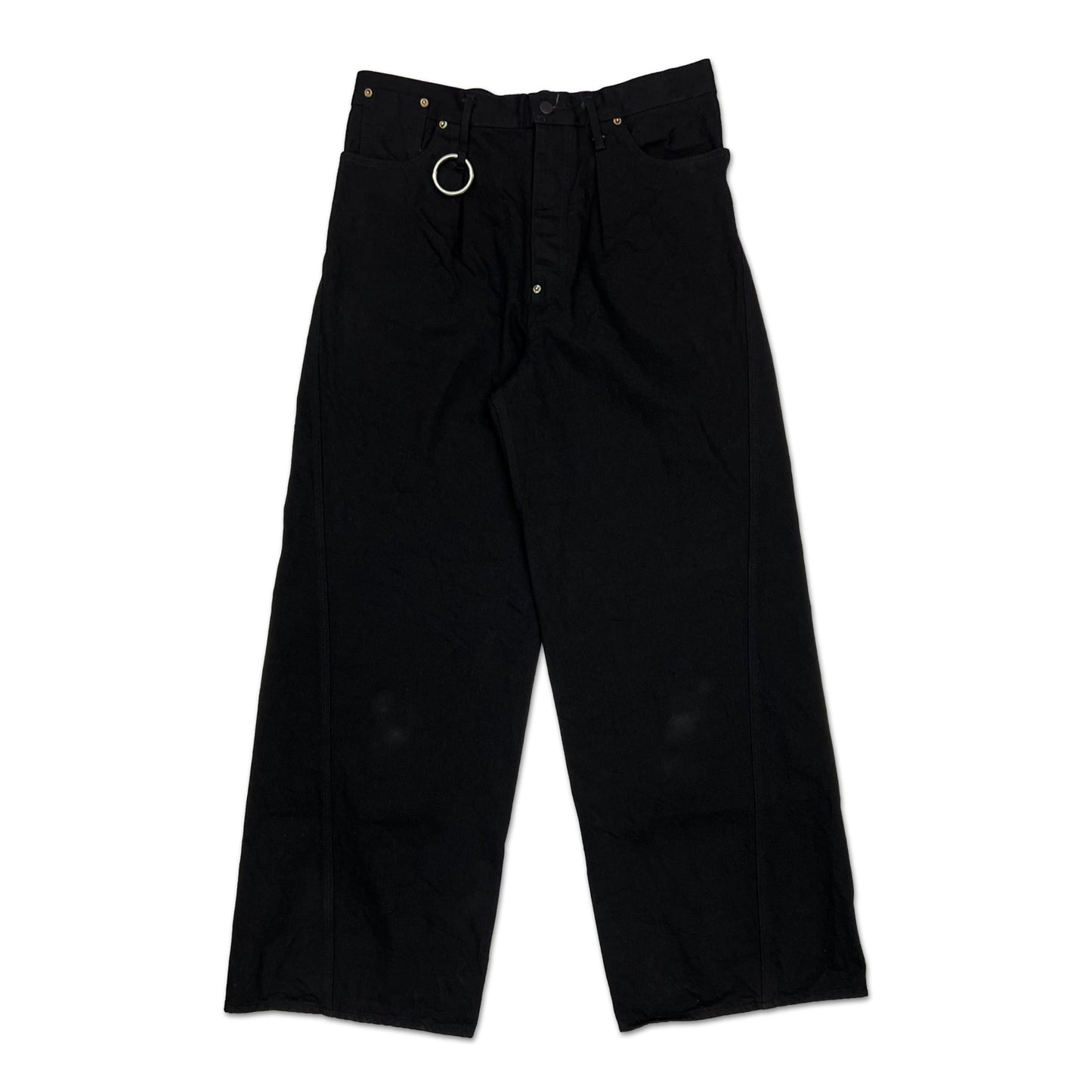 MINUS -【Twist Seam Lot.20603T(KOJIMA)(BLACK)】マイナス ツイスト シーム デニム パンツ ブラック