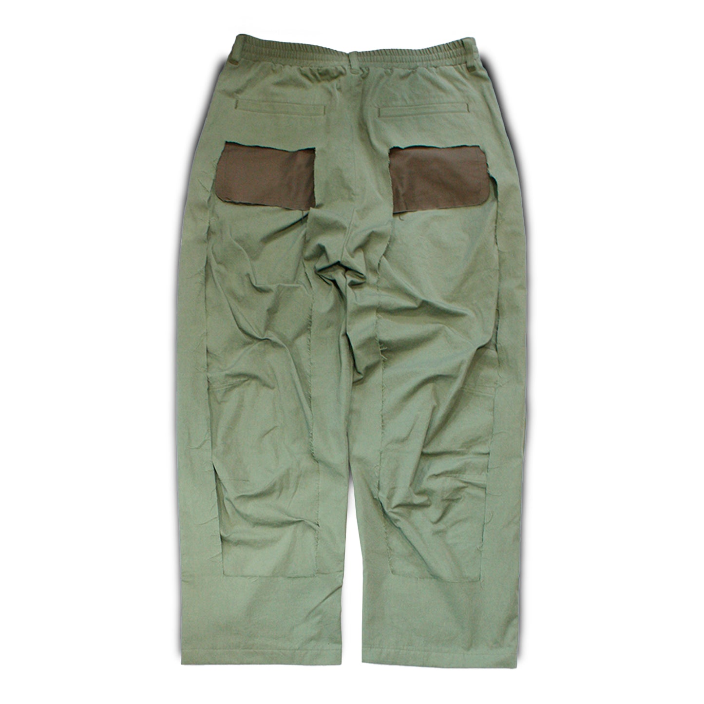 MUZE TURQUOISE LABEL - 【COTTEN DYED TWILL 3D TROUSERS(KHAKI)】ミューズ コットン ツイル  トラウザー カーキ