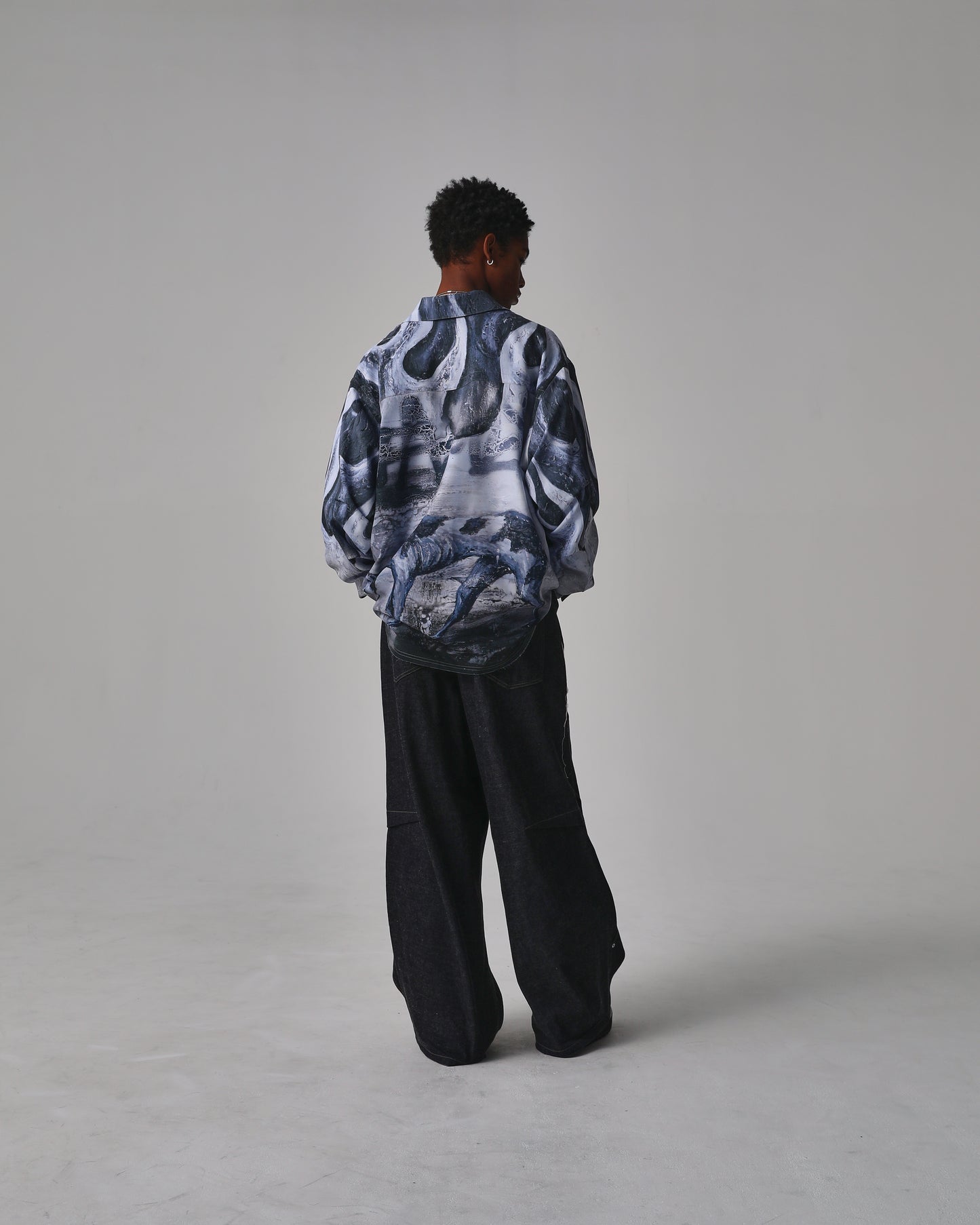 【受注】MUZE TURQUOISE LABEL × RYHKI 【UNTAMED SHIRTS】ミューズ リョウキ アンテイムド シャツ