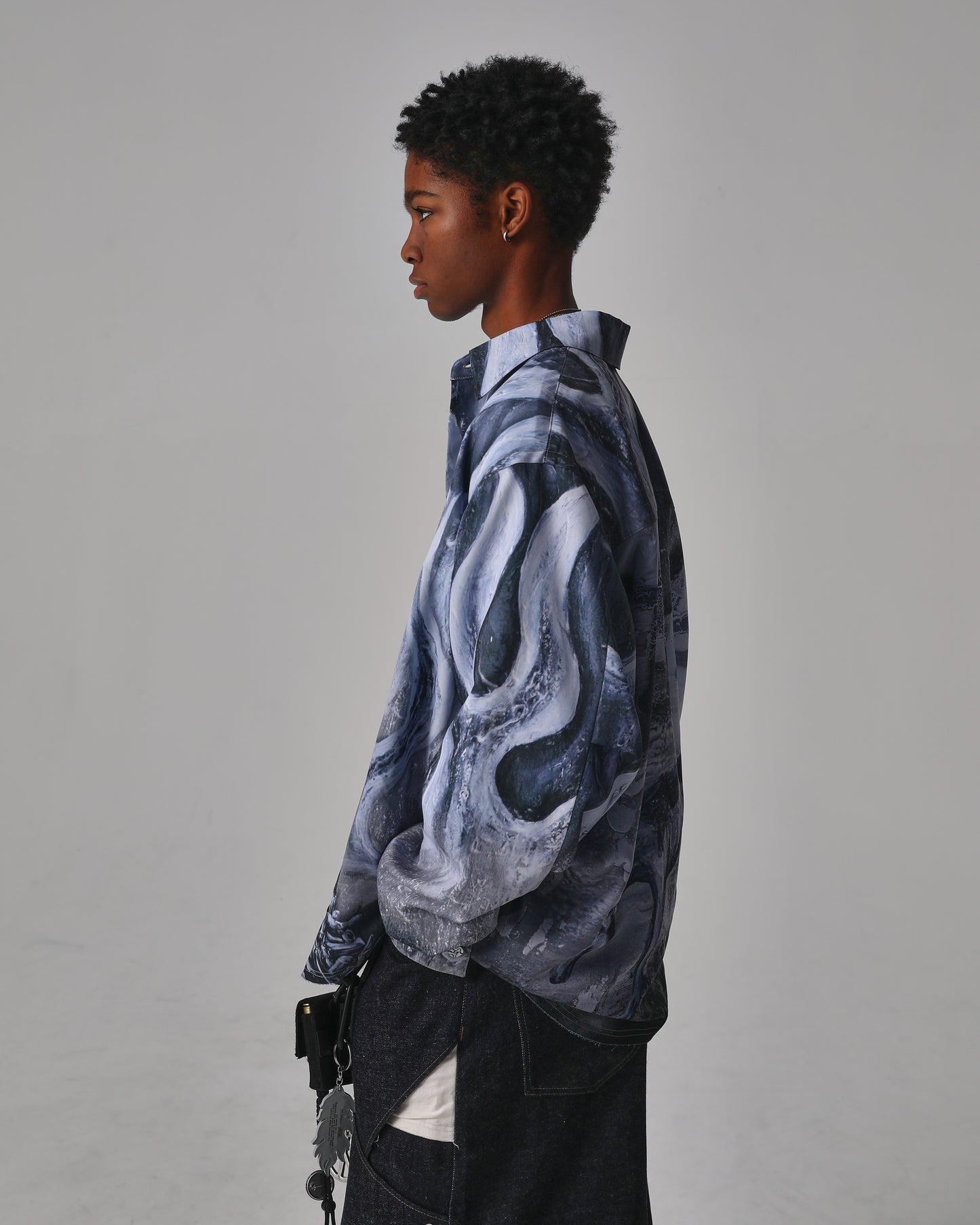 【受注】MUZE TURQUOISE LABEL × RYHKI 【UNTAMED SHIRTS】ミューズ リョウキ アンテイムド シャツ