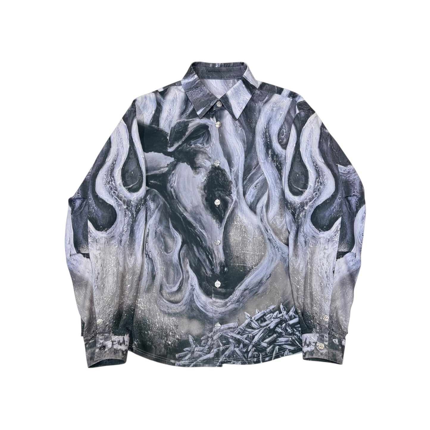 【受注】MUZE TURQUOISE LABEL × RYHKI 【UNTAMED SHIRTS】ミューズ リョウキ アンテイムド シャツ