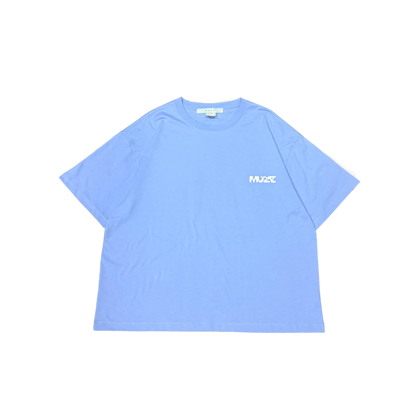 MUZE BLACK LABEL -【PEACE MULTI TOOL T-SH(TURQUOISE×WHITE MUZE BLACK LABEL -【PEACE MULTI TOOL T-SH(TURQUOISE×WHITE