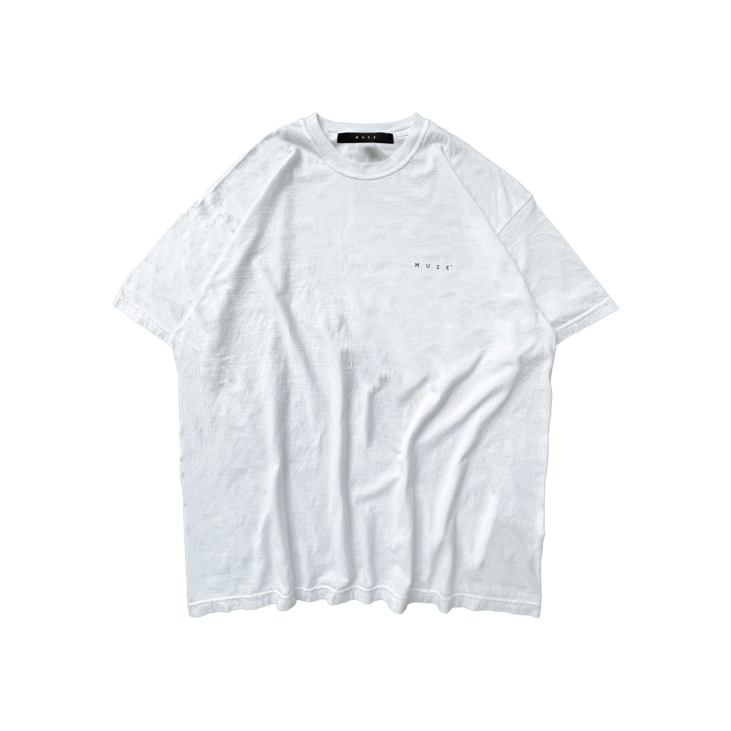 MUZE BLACK LABEL -【WORMHOLE T-SHIRT(WHITE)】ミューズ ワームホール Tシャツ ホワイト