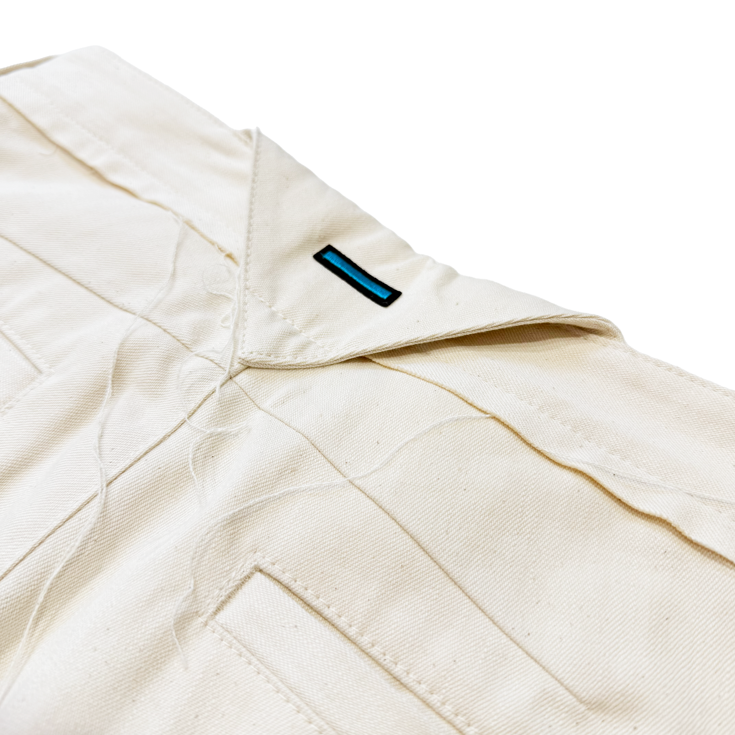 MUZE TURQUOISE LABEL -【FORM FOLLOWS FUNCTION DENIM SHORTS(WHITE MUZE TURQUOISE LABEL -【FORM FOLLOWS FUNCTION DENIM SHORTS(WHITE