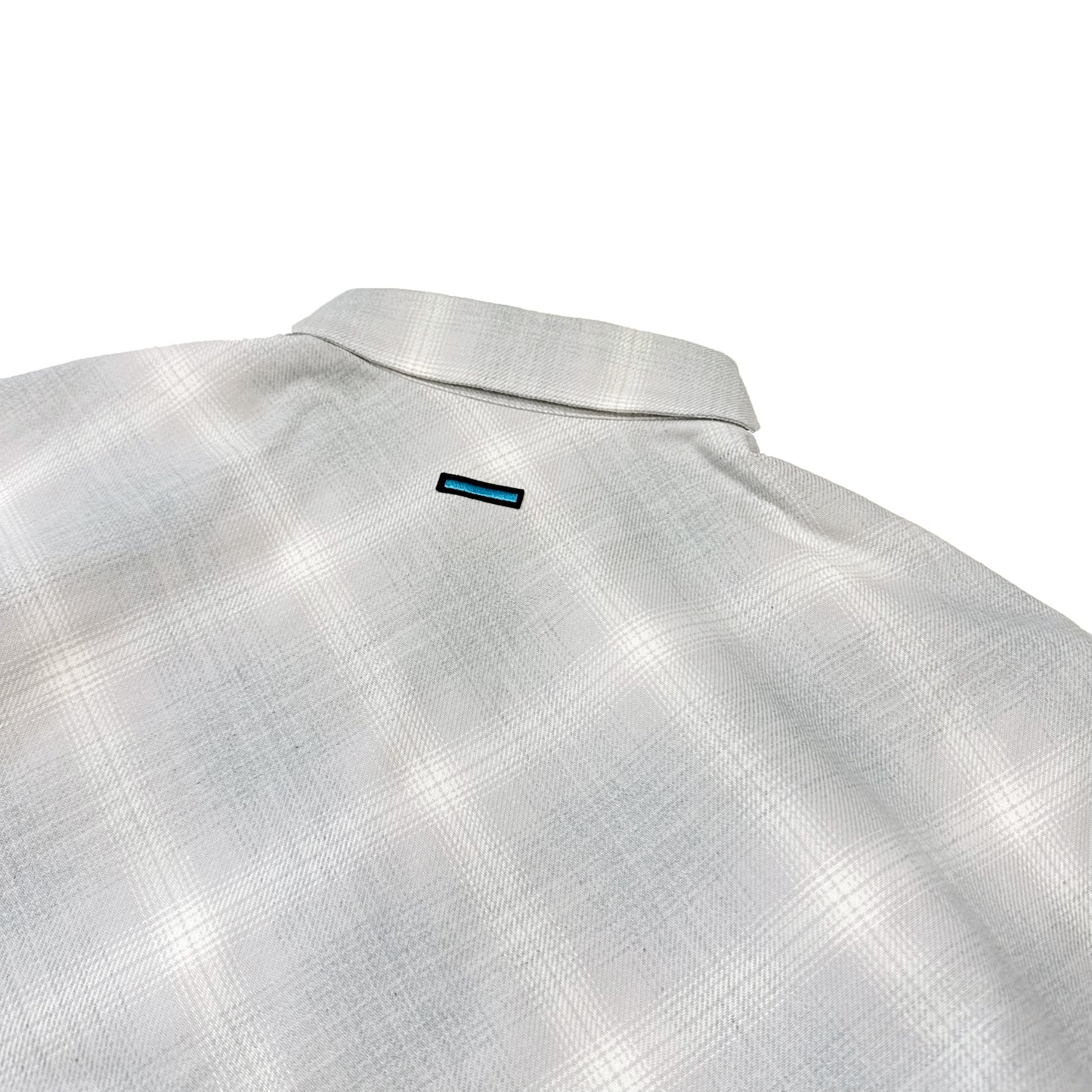 MUZE TURQUOISE LABEL - 【INDIGO TWILL CHECK SHIRT (WHITE)】ミューズ インディゴ ツイル チェック シャツ ホワイト