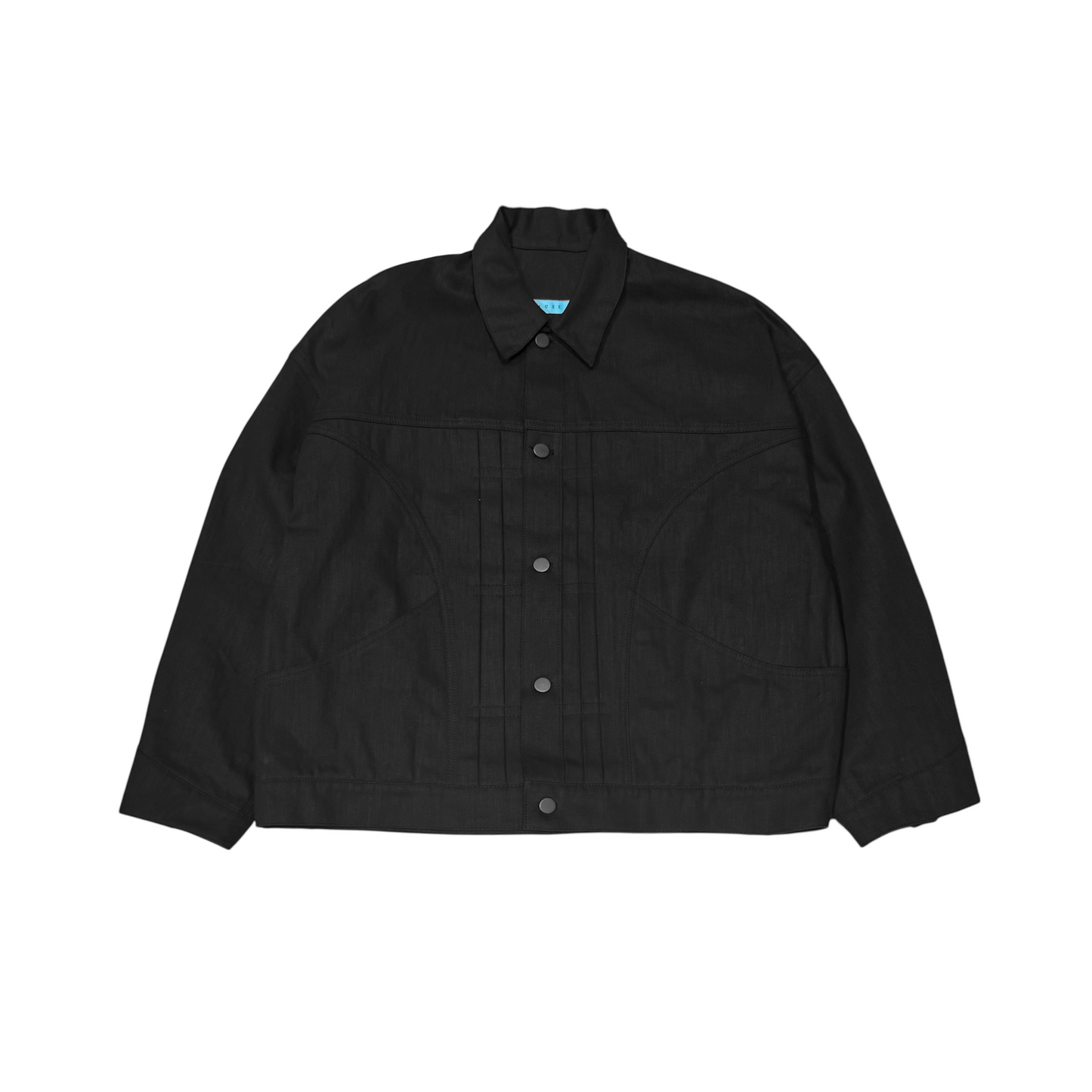 MUZE TURQUOISE LABEL - RIGID DENIM JACKET(BLACK)ミューズ リジッド デニム ジャケット ブラック