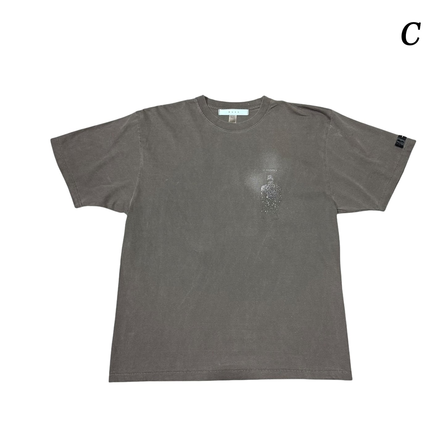 MUZE®︎ -【× MINUS Point Zero part.3 GRAPHIC T-SH】ミューズ マイナス ポイントゼロ パート3 グラフィック Tシャツ ピグメント ブラック