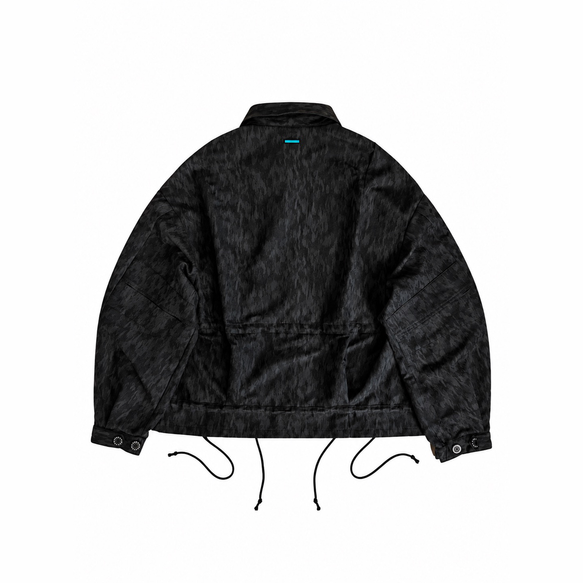 MUZE TURQUOISE LABEL -【BLACK SHADOW CAMO SHORT BLOUSON】ミューズ ブラック シャドウ カモ ショート ブルゾン