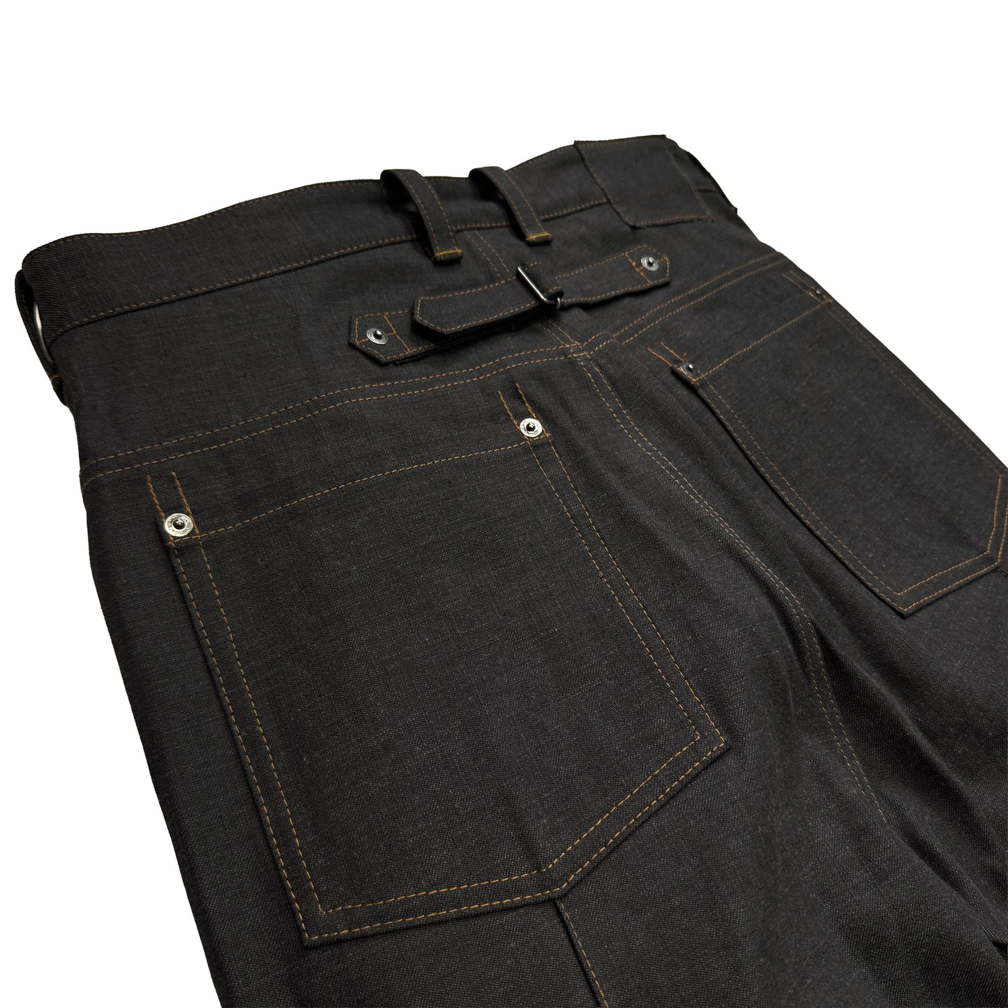 MUZE TURQUOISE LABEL - RIGID DARTS DENIM TROUSERS(INDIGO)ミューズ リジッド ダーツ デニム トラウザー インディゴ