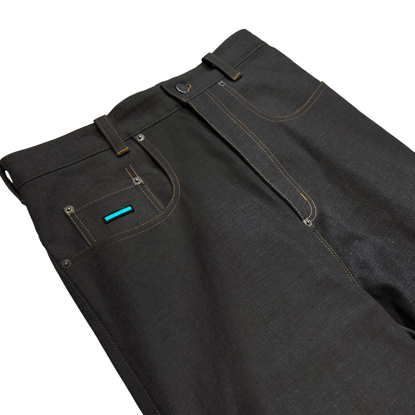 MUZE TURQUOISE LABEL - RIGID DARTS DENIM TROUSERS(INDIGO)ミューズ リジッド ダーツ デニム トラウザー インディゴ