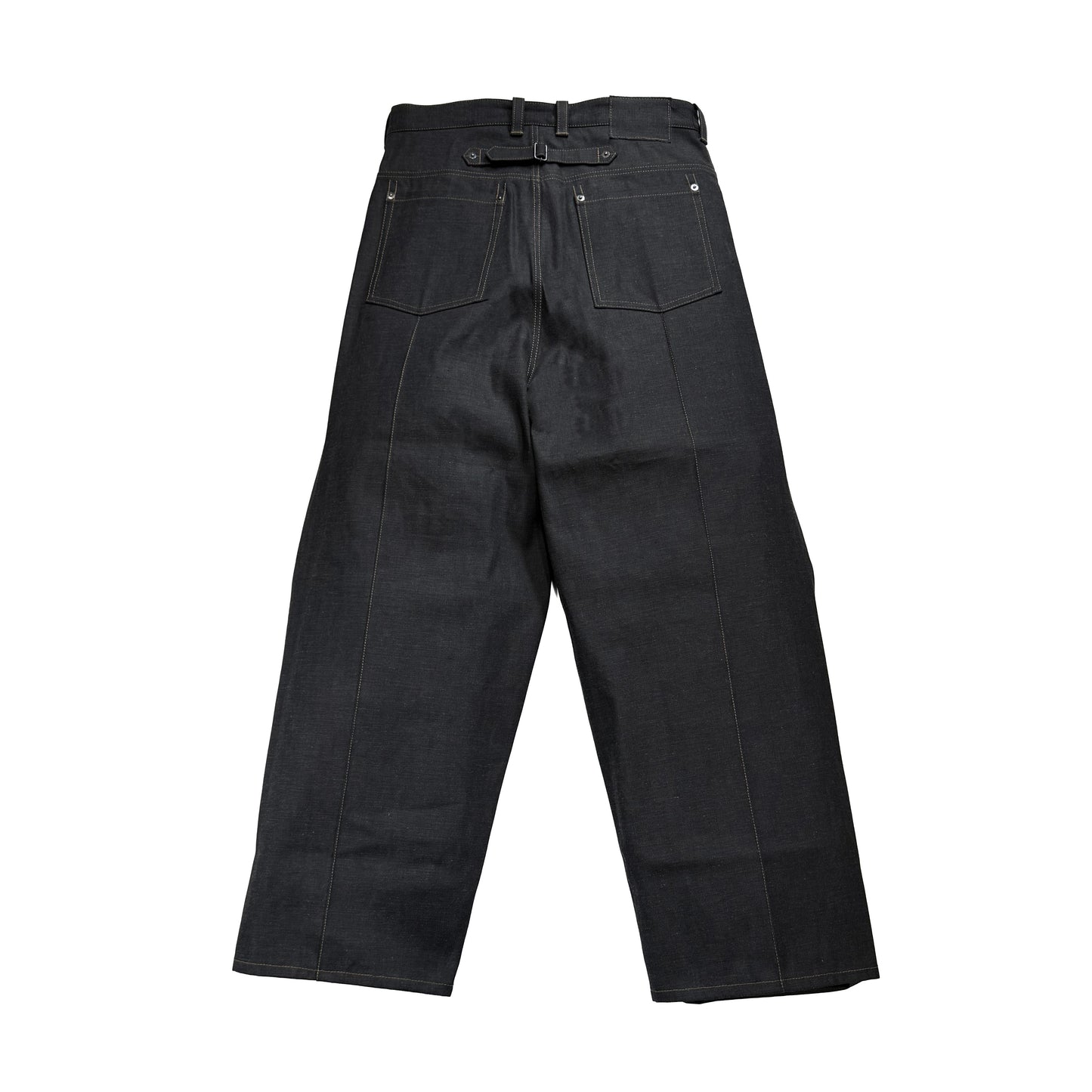 MUZE TURQUOISE LABEL - RIGID DARTS DENIM TROUSERS(INDIGO)ミューズ リジッド ダーツ デニム トラウザー インディゴ