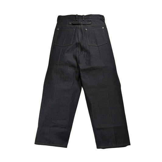 MUZE TURQUOISE LABEL - RIGID DARTS DENIM TROUSERS(INDIGO)ミューズ リジッド ダーツ デニム トラウザー インディゴ