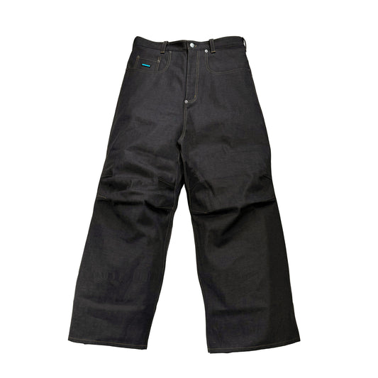 MUZE TURQUOISE LABEL - RIGID DARTS DENIM TROUSERS(INDIGO)ミューズ リジッド ダーツ デニム トラウザー インディゴ