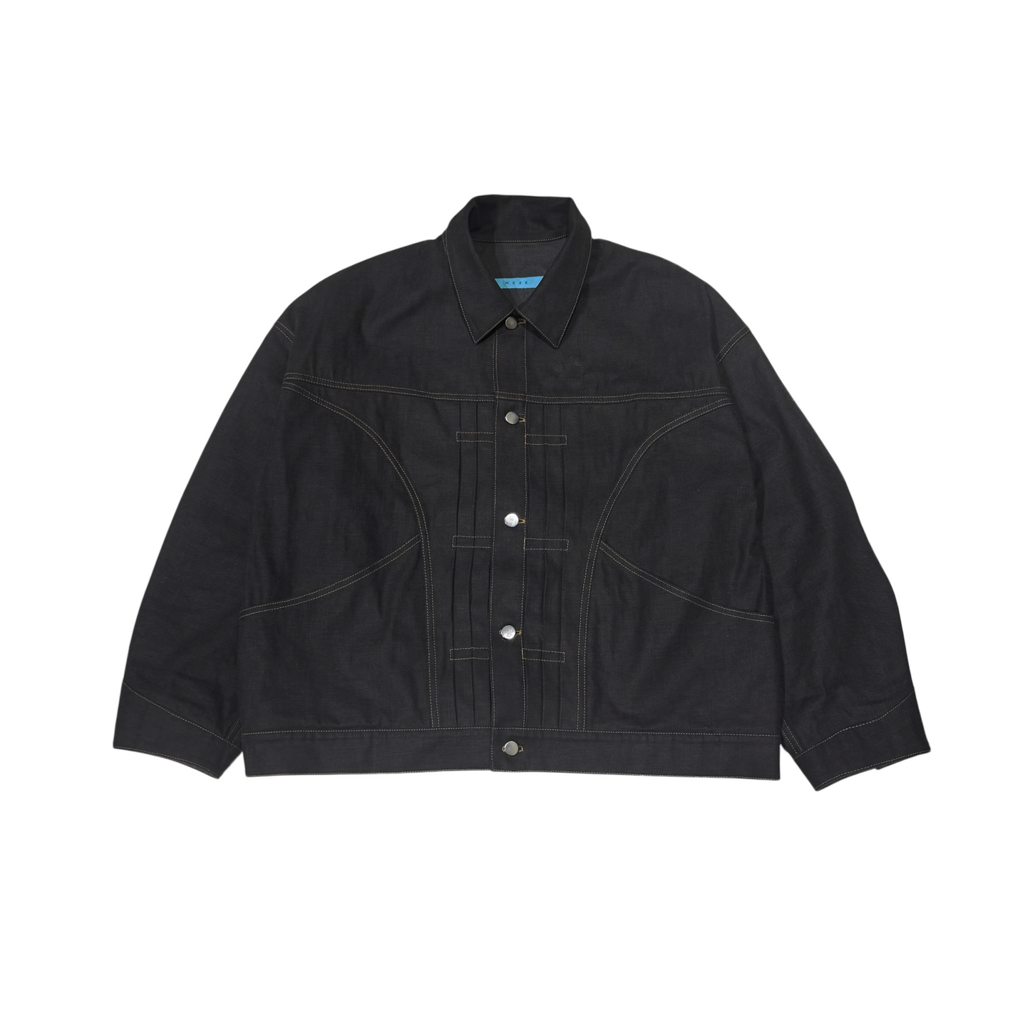 MUZE TURQUOISE LABEL - RIGID DENIM JACKET(DENIM)ミューズ リジッド デニム ジャケット インディゴ