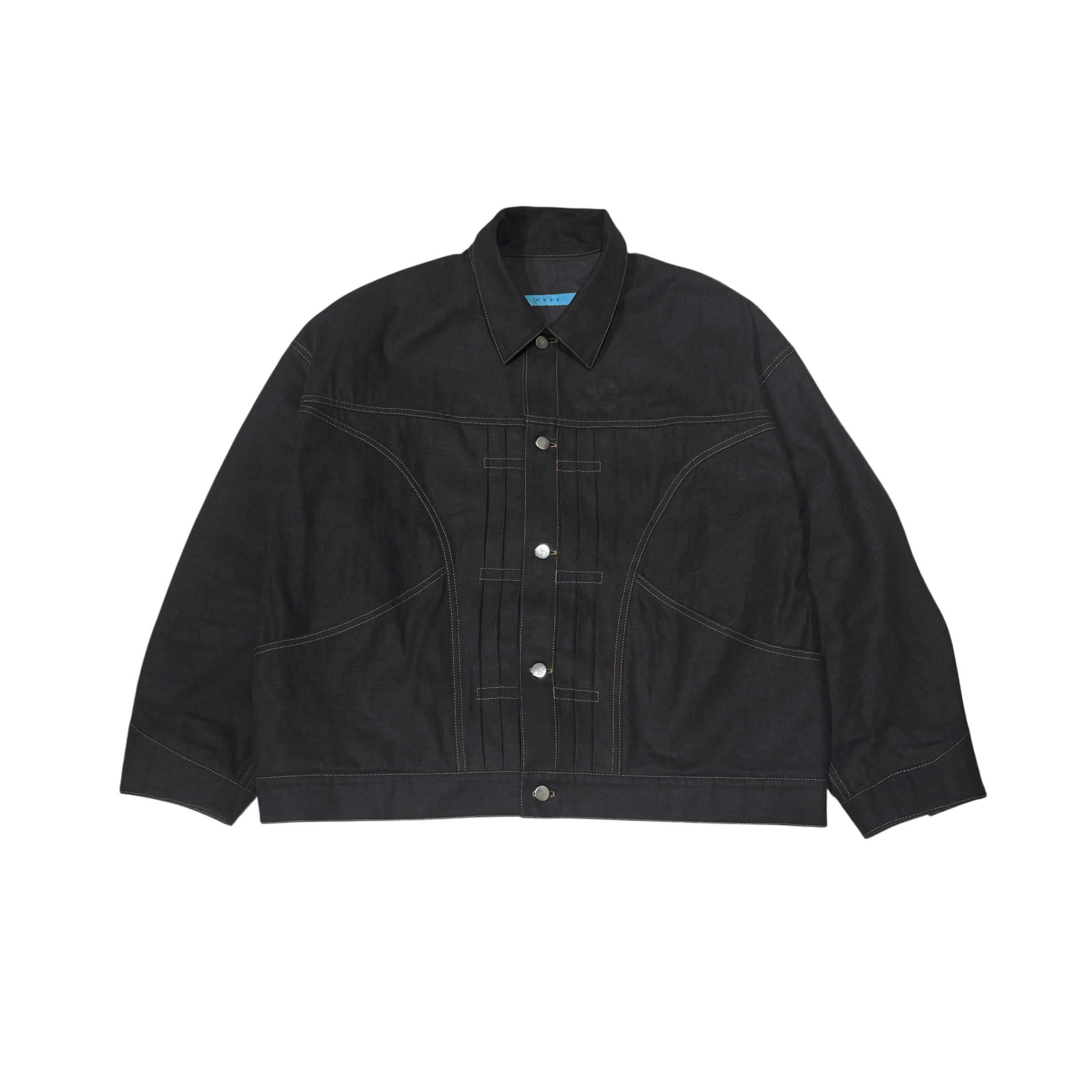 MUZE TURQUOISE LABEL - RIGID DENIM JACKET(INDIGO)ミューズ リジッド