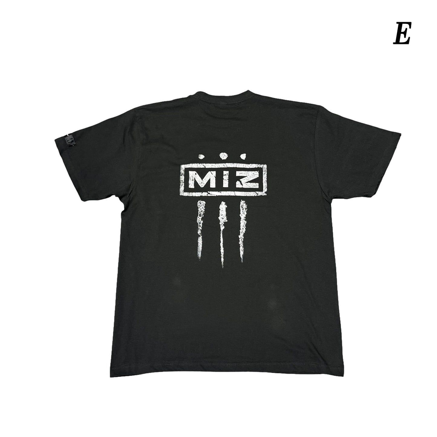 MUZE®︎ -【× MINUS Point Zero part.3 GRAPHIC T-SH】ミューズ マイナス ポイントゼロ パート3 グラフィック Tシャツ ピグメント ブラック