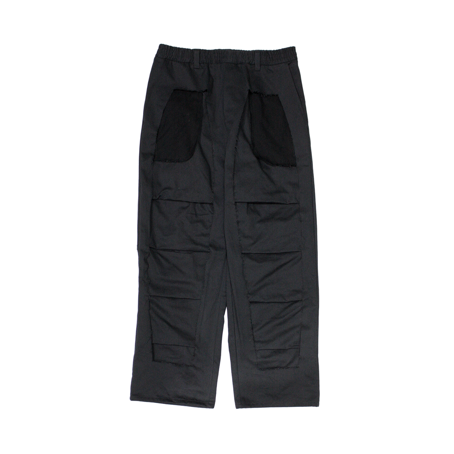 MUZE®︎ TURQUOISE LABEL -【SULFUR-DYED CHINO 3D TROUSERS(BLACK