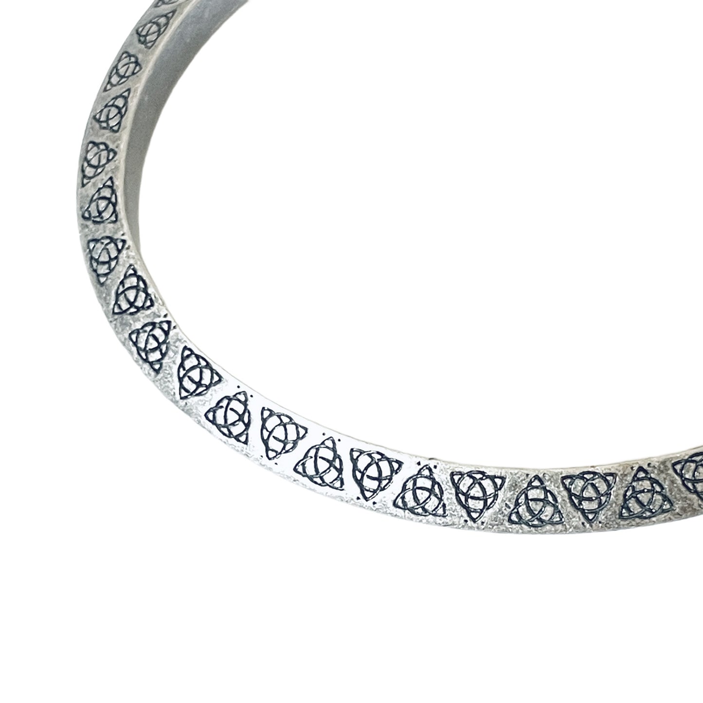 GARA - 【CELTICA HALF BANGLE(A.SILVER)】ガラ ケルト ハーフ バングル アンティーク シルバー