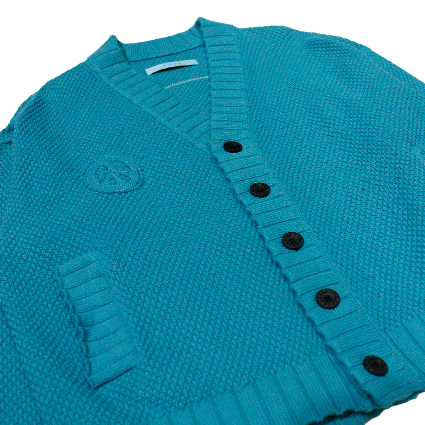 MUZE TURQUOISE LABEL - MUZE® PEACE CARDIGAN(TURQUOISE)ミューズ ピース カーディガン ターコイズ