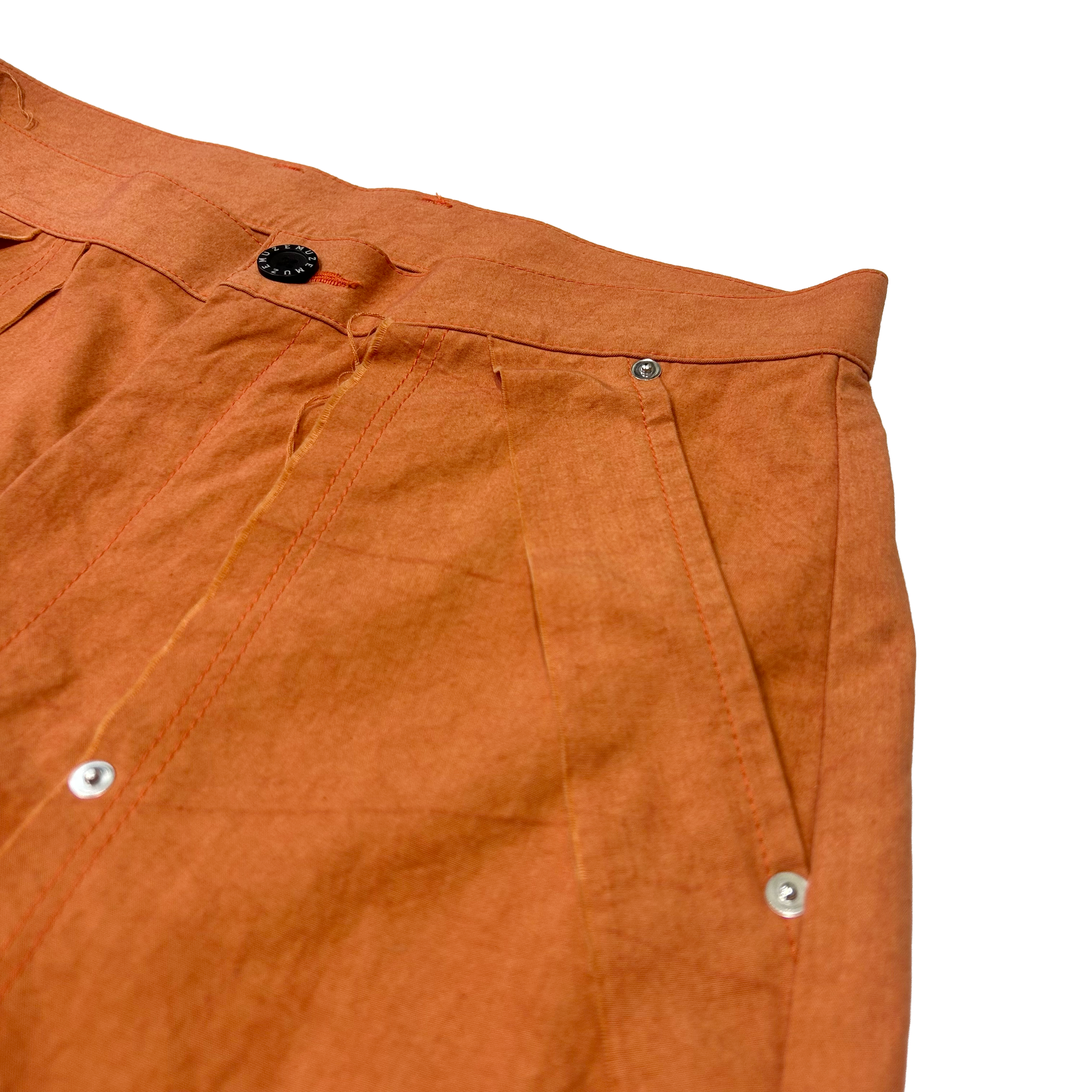 MUZE TURQUOISE LABEL -【CORDURA®︎ WASHER PAINTER SHORTS (ORANGE MUZE TURQUOISE LABEL -【CORDURA®︎ WASHER PAINTER SHORTS (ORANGE