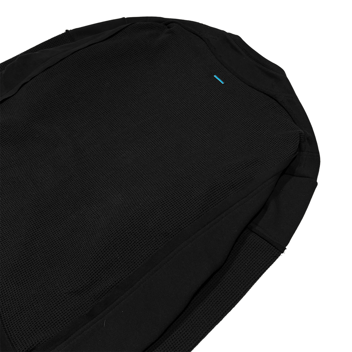 MUZE TURQUOISE LABEL -【MESH DOCKING SWEAT PO(BLACK)】ミューズ メッシュドッキング スウェット プルオーバー ブラック
