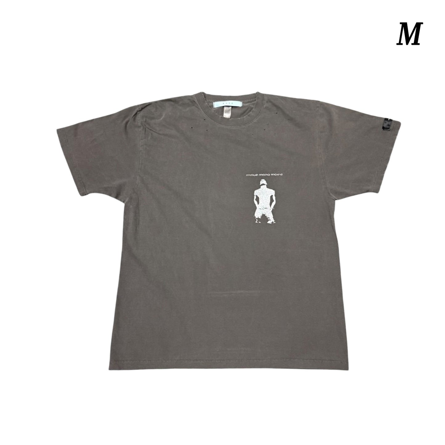 MUZE®︎ -【× MINUS Point Zero part.3 GRAPHIC T-SH】ミューズ マイナス ポイントゼロ パート3 グラフィック Tシャツ ピグメント ブラック