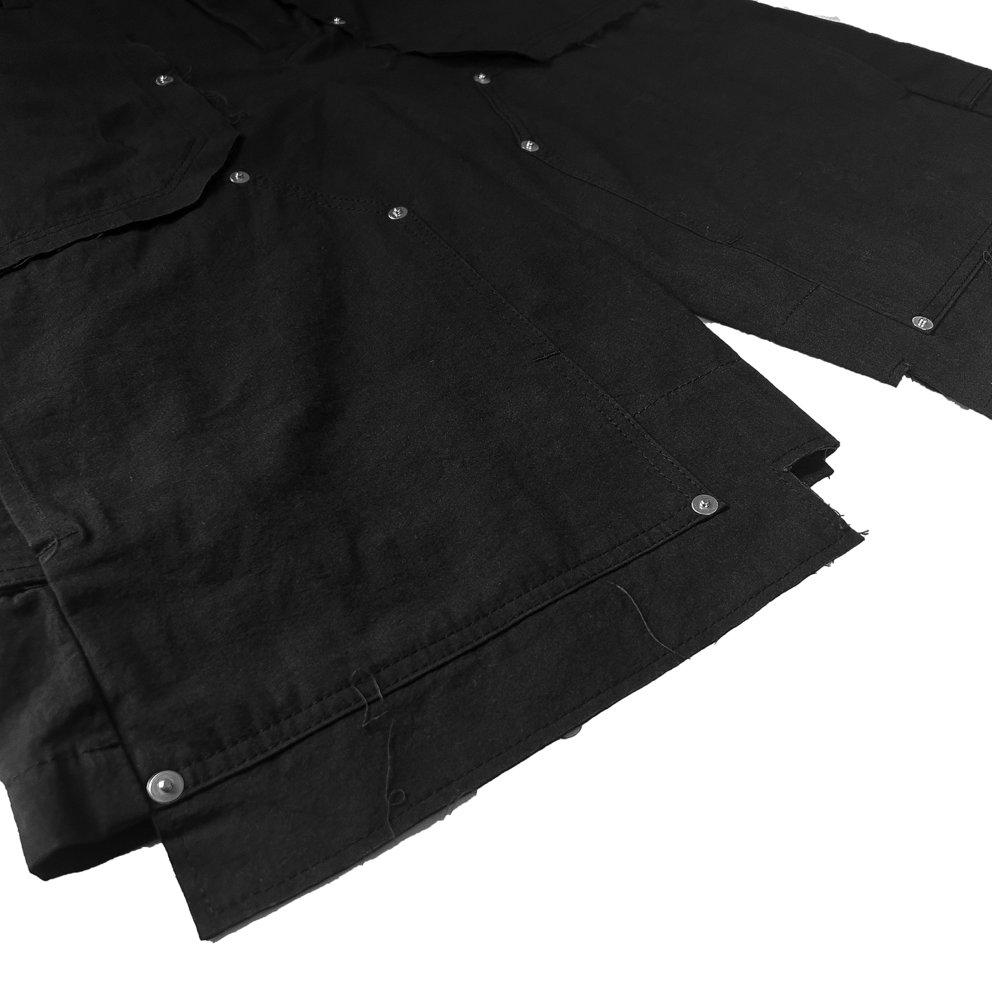 MUZE TURQUOISE LABEL -【CORDURA®︎ WASHER PAINTER SHORTS (BLACK)】ミューズ コーデュラ ペインター ショーツ ブラック