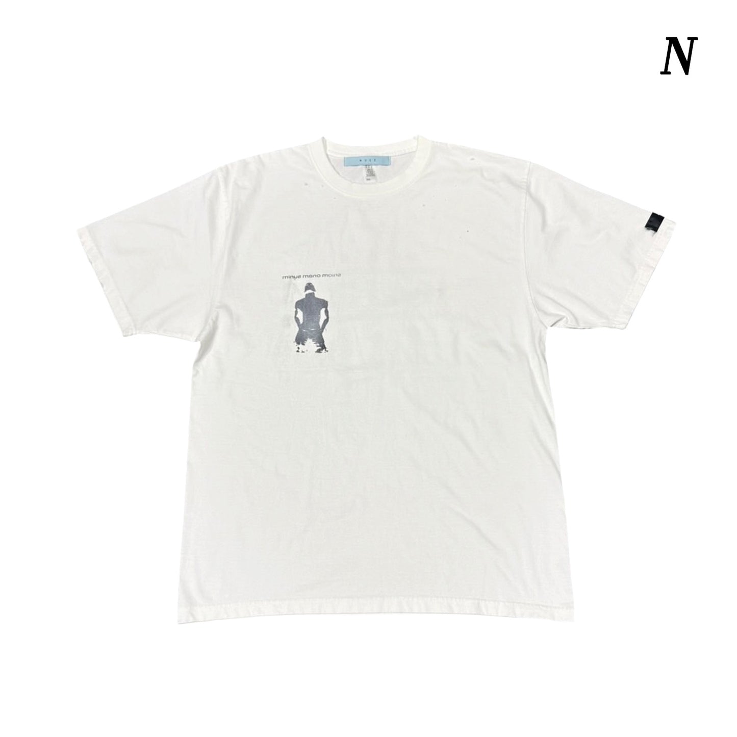 MUZE®︎ -【× MINUS Point Zero part.3 GRAPHIC T-SH】ミューズ マイナス ポイントゼロ パート3 グラフィック Tシャツ ピグメント ブラック