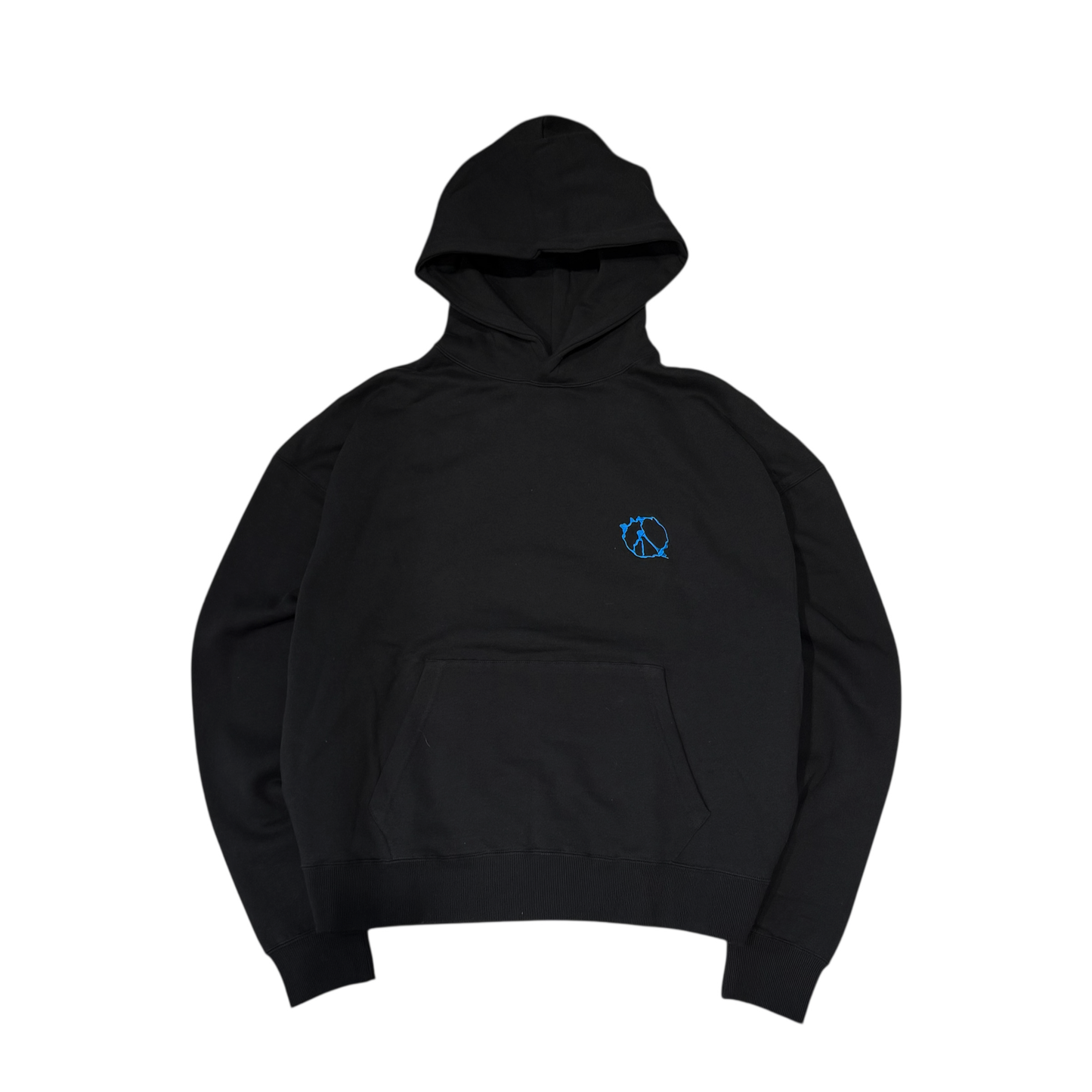 MUZE®︎ TURQUOISE LABEL - 【MUZE® ACID EMBROIDERY WIDE SWEAT