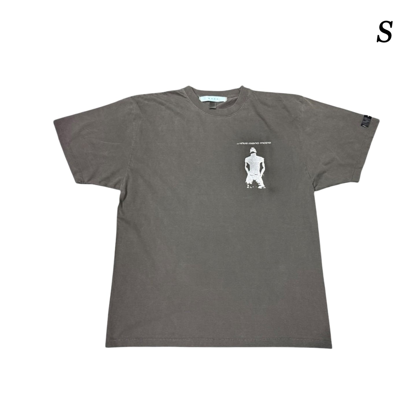 MUZE®︎ -【× MINUS Point Zero part.3 GRAPHIC T-SH】ミューズ マイナス ポイントゼロ パート3 グラフィック Tシャツ ピグメント ブラック