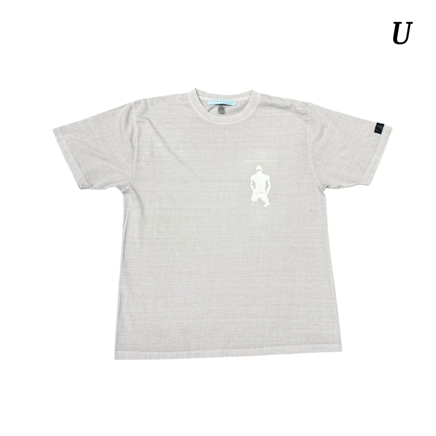 MUZE®︎ -【× MINUS Point Zero part.3 GRAPHIC T-SH】ミューズ マイナス ポイントゼロ パート3 グラフィック Tシャツ ピグメント ブラック