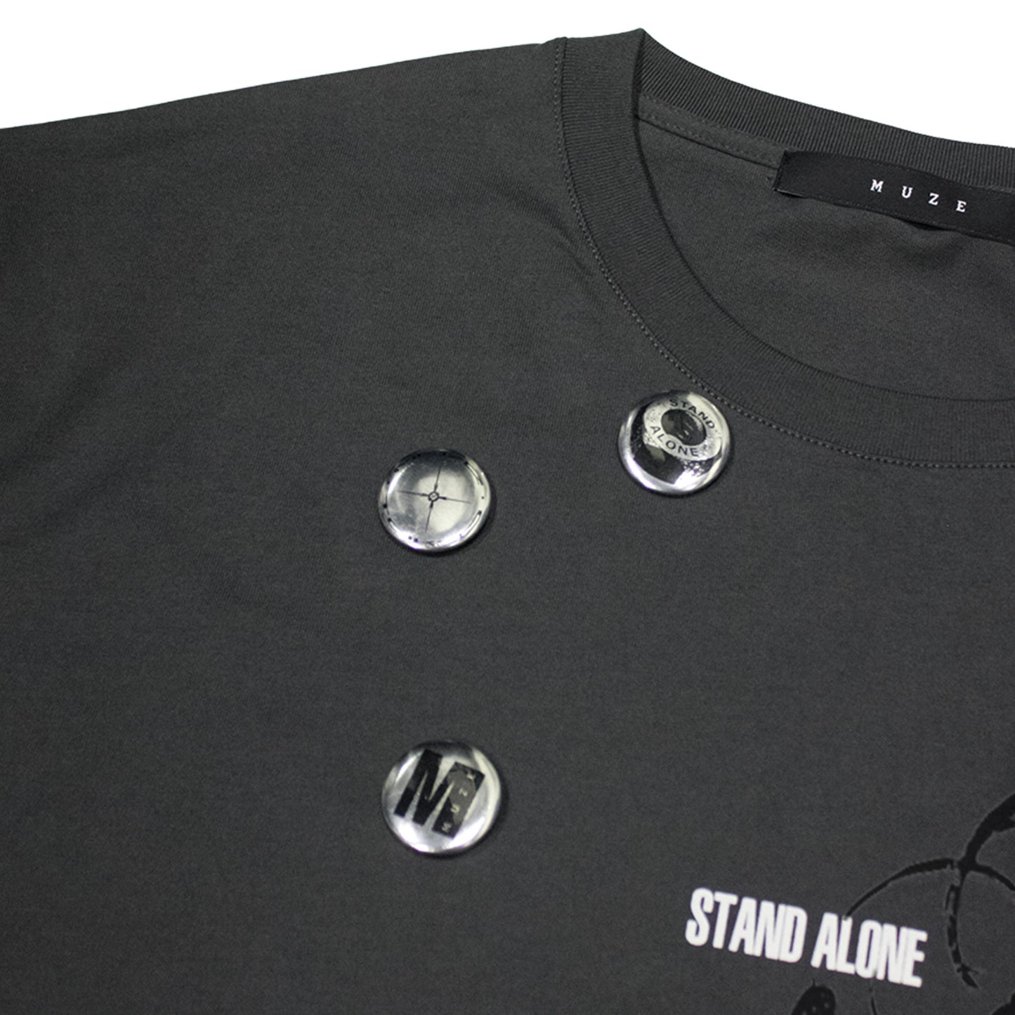 MUZE BLACK LABEL -【Object Ø T-SH (ONXY)】ミューズ オブジェクト エンプティー Tシャツ オニキス