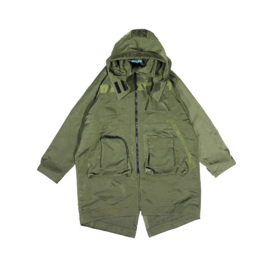 MUZE TURQUOISE LABEL - OVERSIZE MODS COAT (KHAKI) ミューズ オーバーサイズ モッズコート カーキ
