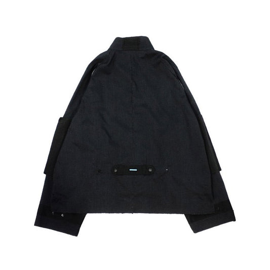 MUZE TURQUOISE LABEL - DOT AIR SEERSUCKER SHIRT(BLACK) ミューズ  ドットエアー シアサッカーシャツ