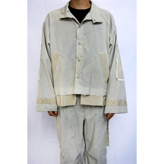 MUZE TURQUOISE LABEL - DOT AIR SEERSUCKER SHIRT(BEIGE)ミューズ ドットエアー シアサッカーシャツ ベージュ