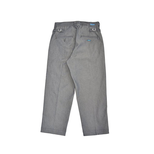 MUZE TURQUOISE LABEL - CENTER SEAM SOLOTEX DENIM SLACKS(BLACKWHITE)ミューズ センター シーム ソロテックス デニムスラックス