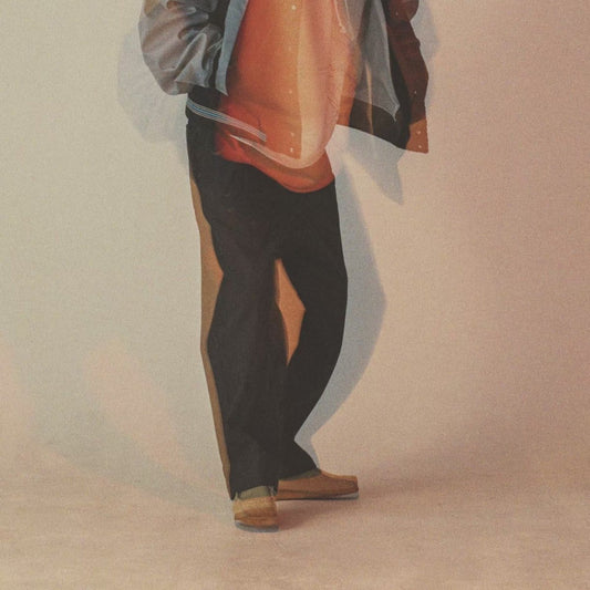 MUZE TURQUOISE LABEL - CENTER SEAM SUEDE SLACKS (BLACK) ミューズ  センター シーム スウェード スラックス ブラック