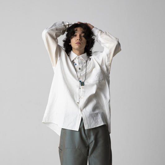 MUZE TURQUOISE LABEL - OVERSIZED GAUZE SHIRTS (NATURAL)
