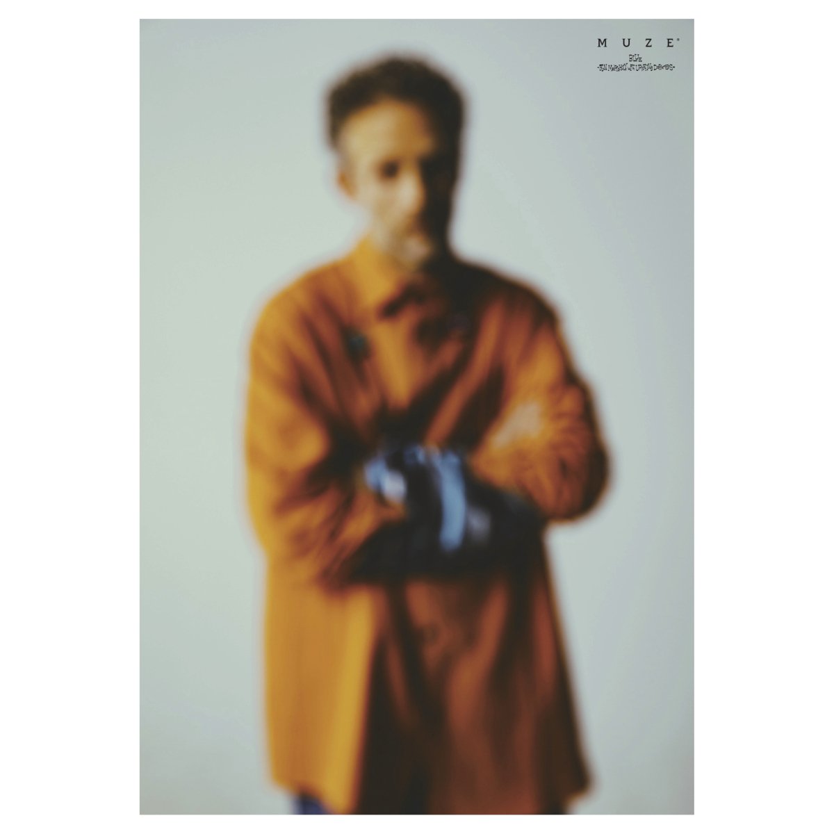 MUZE TURQUOISE LABEL - OVERSIZED GAUZE SHIRTS (ORANGE)